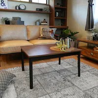 カジュアルコタツ アルテナ7560 ダークブラウン【時間指定不可】【代引不可】【同梱不可】【プラザセレクト】