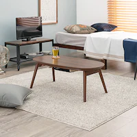 カジュアルコタツ(折脚) カルミナ950WN ブラウン【時間指定不可】【代引不可】【同梱不可】【プラザセレクト】