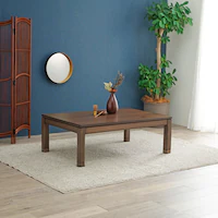 リビングコタツ シェルタK120L ブラウン【時間指定不可】【代引不可】【同梱不可】【プラザセレクト】