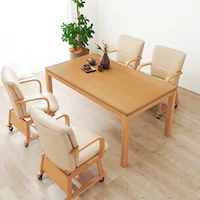 リビングコタツ シェルタK150NA-H ナチュラル【時間指定不可】【代引不可】【同梱不可】【プラザセレクト】