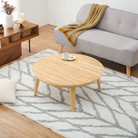 リビングコタツ クライス85NA ナチュラル【時間指定不可】【代引不可】【同梱不可】【プラザセレクト】