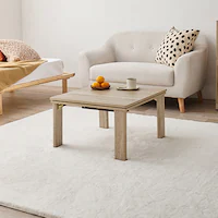 カジュアルコタツ(折脚) KOT-7350-60NA ナチュラル【時間指定不可】【代引不可】【同梱不可】【プラザセレクト】