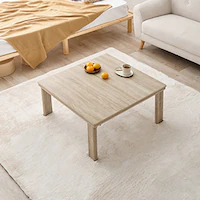 カジュアルコタツ(折脚) KOT-7350-75NA ナチュラル【時間指定不可】【代引不可】【同梱不可】【プラザセレクト】