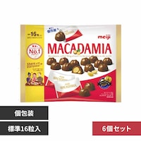 【6個】明治 マカダミアチョコレート ビッグパック 16粒入 【プラザセレクト】