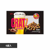 グリコ クラッツ ペッパーベーコン<6袋> 【プラザセレクト】