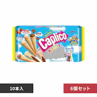 【6個】グリコ カプリコミニ 大袋<10本> 【プラザセレクト】
