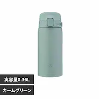 象印マホービン 象印ステンレスマグ SU-BA36-GM カームグリーン【プラザセレクト】