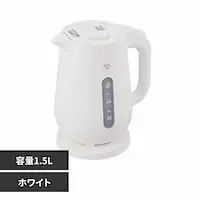 象印マホービン 象印電気ケトル CK-VB15-WA ホワイト【プラザセレクト】