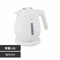 象印マホービン 象印電気ケトル CK-DC10-WA ホワイト【プラザセレクト】
