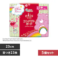 5個】エリエール エリス コンパクトガード(多い昼用) 142797 23cm羽つき 23枚【プラザセレクト】