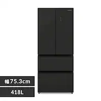 yݒuz ① 418L e2iⓀ150L t`hA ݒu 75.3cm IRGN-42A-B ubN