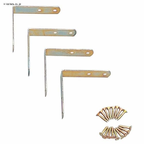 専用☆120✖️60cm ボード用金具 L字 4枚セット Z-12L H256960│アイリスオーヤマ