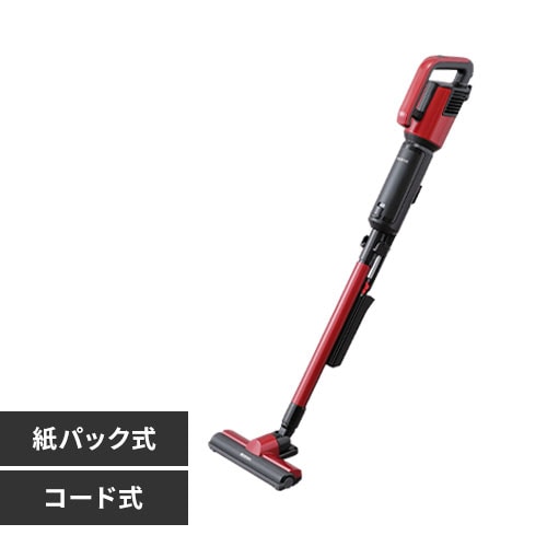 IRIS IC-CSP5 レッド 楽天市場】掃除機 紙パック式 コード式 アイリスオーヤマ IC