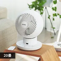 【3000円OFF】【分解丸洗い】 サーキュレーター 20畳 DCモーター 上下左右首振り PCF-BD15TEC-W ホワイト