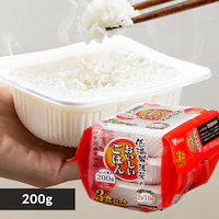 低温製法米のパックごはん 国産米100％ 200g×40パック