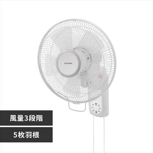 海外正規品】 アイリスオーヤマ リモコン式壁掛け扇 マイコン式 WFC-306-W 子供部屋や小さなお子様にも安心 風量設定 左右首振り機能付き  -お取り寄せ品- discoversvg.com