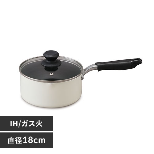 ステンレスシリーズ 湯切り片手鍋 16cm SP-PY16 H529245│アイリスプラザ│アイリスオーヤマ公式通販サイト