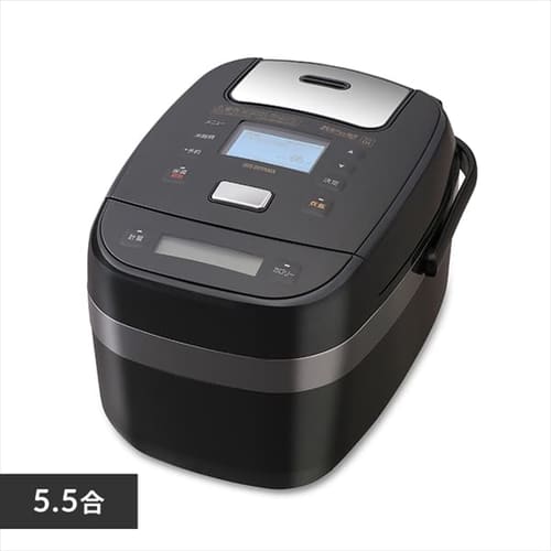 瞬熱真空釜 IHジャー炊飯器5.5合 RC-IF50-B ブラック H285286F 