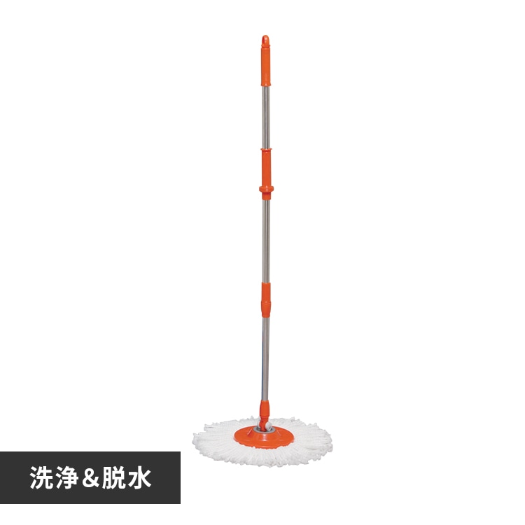 回転モップセット 大型タイプ KMO-540S H536534│アイリスプラザ