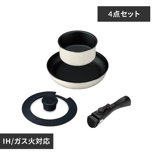 アイリスオーヤマ フライパン 鍋 セット ダイヤモンドコート こびりつかずにお手入れ簡単 11点 軽量 TF-SE1 IH対応 ガス火 ブラック