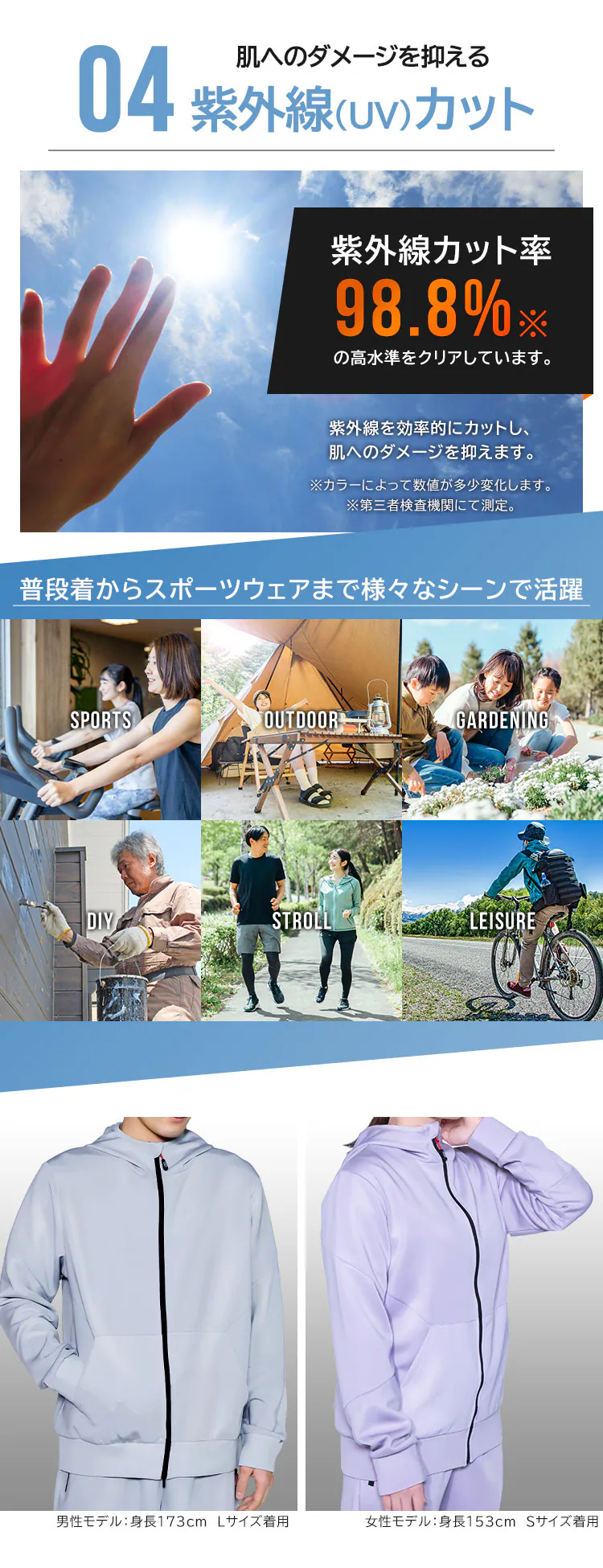 ダンボールニットパーカー FC22102 全3色 全5サイズ5