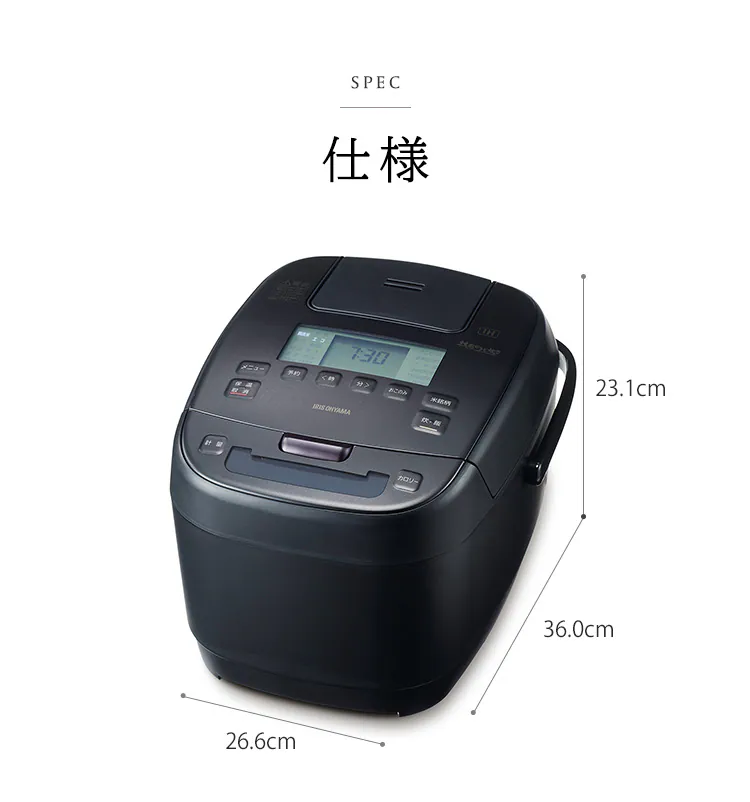 炊飯器 IH 5.5合炊き 50銘柄量り炊き カロリー計算 糖質抑制 KRC-ICA50-B 極厚銅釜 17