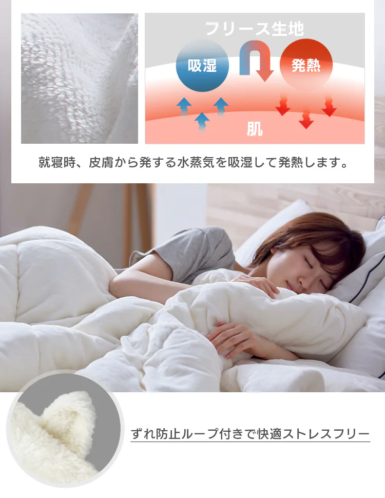 シンサレート掛け布団 シングル ウルトラタイプ 洗濯可 アイボリー 6