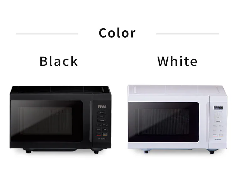 電子レンジ 18L フラットテーブル PMB-F186-B ブラック6