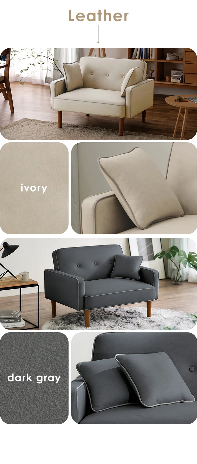 【7%OFF】ソファ 1人掛けリクライニングソファ DRSB-1S ダークグレー9