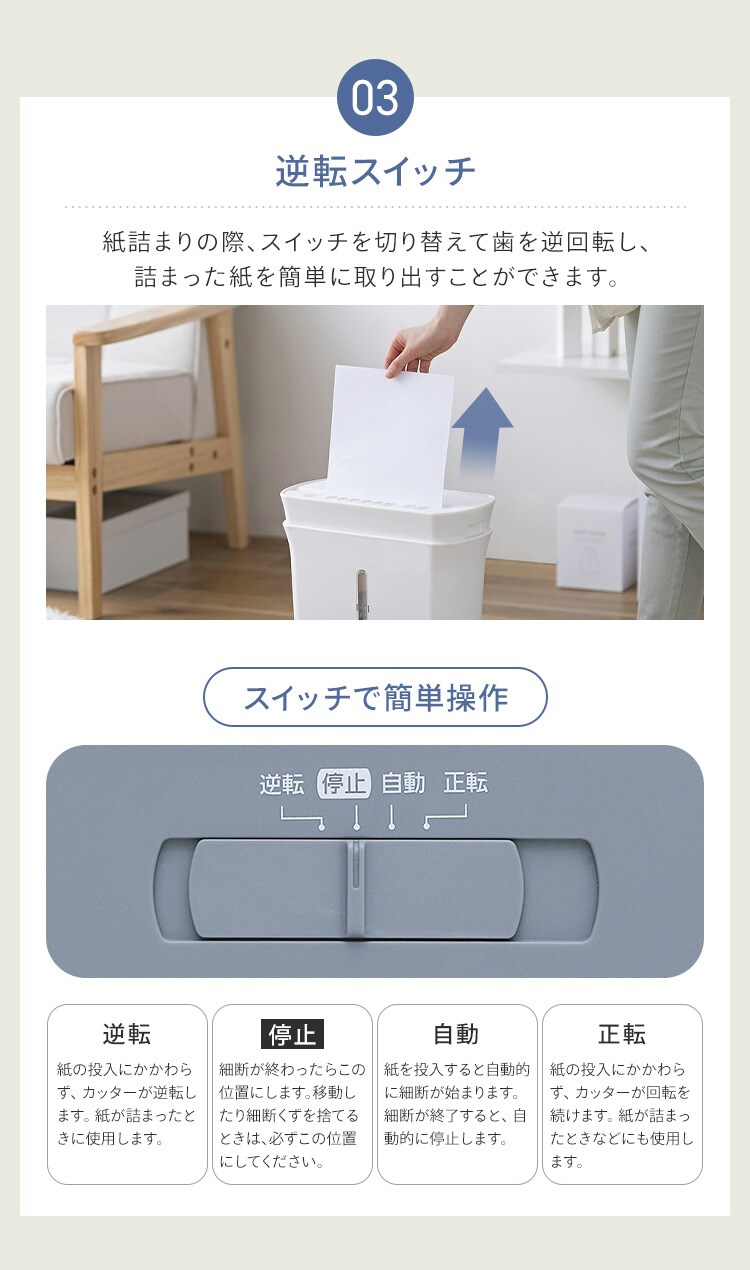 シュレッダー マイクロクロスカット 4枚同時細断 PS-A4M-H7