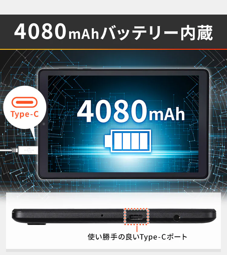 タブレット 8インチ 軽量 32GB メインメモリ2GB 4コア LUCA TE082M2N1-B ブラック 【ラッピング対象品】【前払い不可】【代引き不可】【同梱不可】4