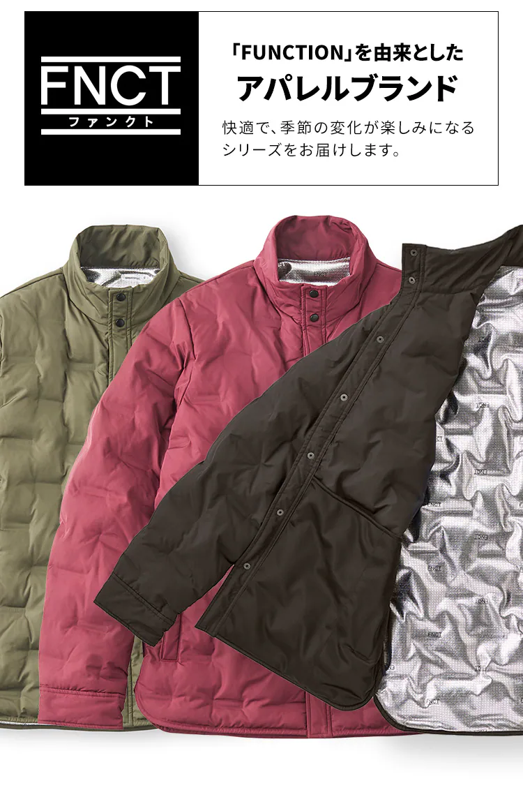 中綿圧着保温ジャケット FC22500-BKXL XLサイズ ブラック1