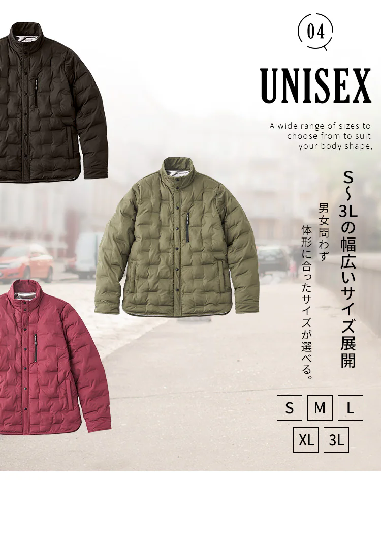 中綿圧着保温ジャケット FC22500-BKXL XLサイズ ブラック5