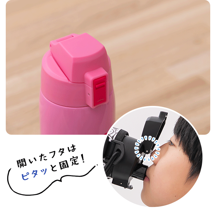 ステンレスケータイボトルダイレクトボトル 全2種2