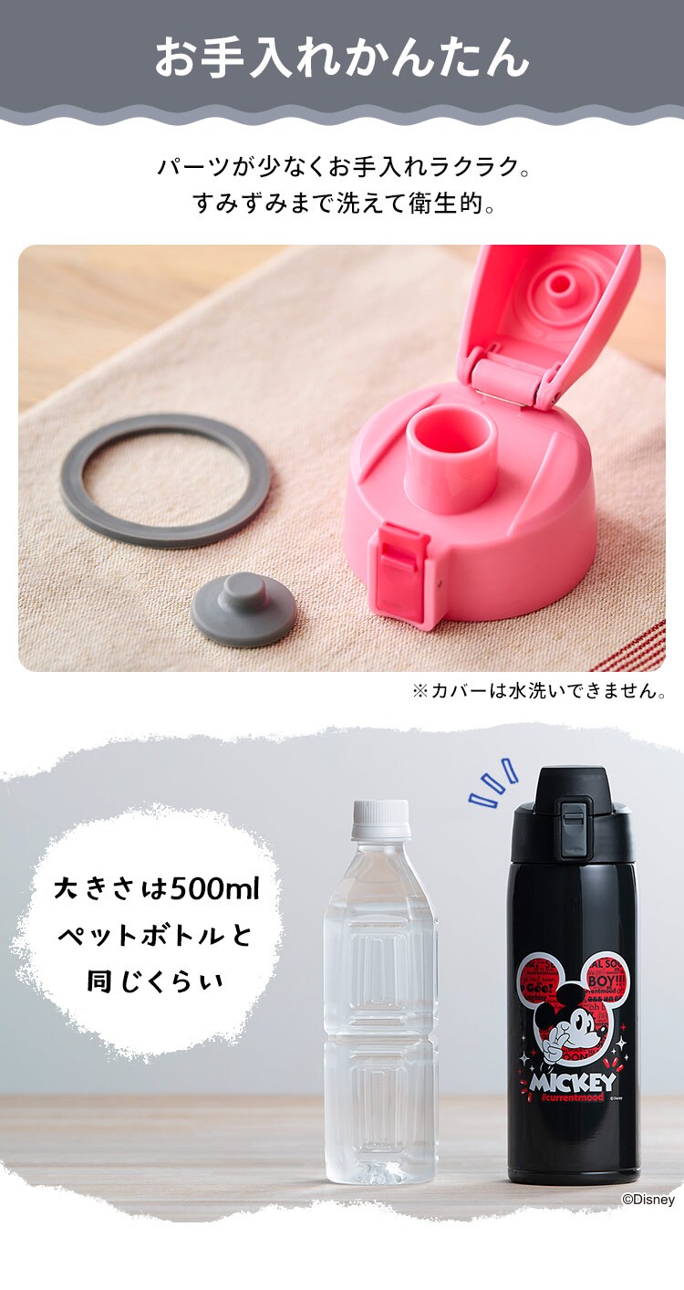 ステンレスケータイボトルダイレクトボトル 全2種4