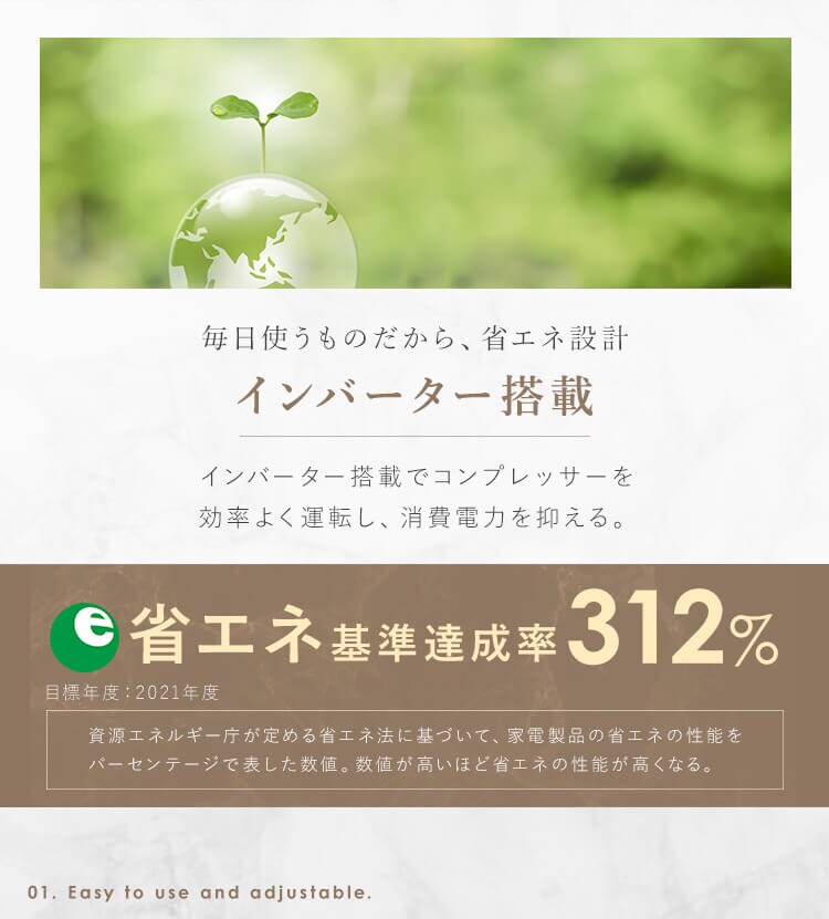 冷蔵庫 66L 奥行きスリム 小型 セカンド冷蔵庫 1ドア 奥行き39cm  ホワイト3