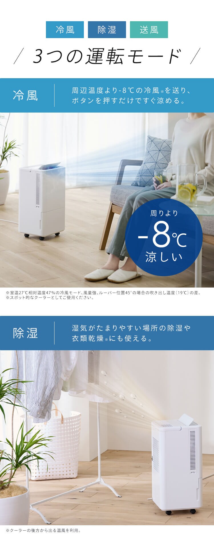 コンパクトクーラー  工事不要 ICA-0301G3