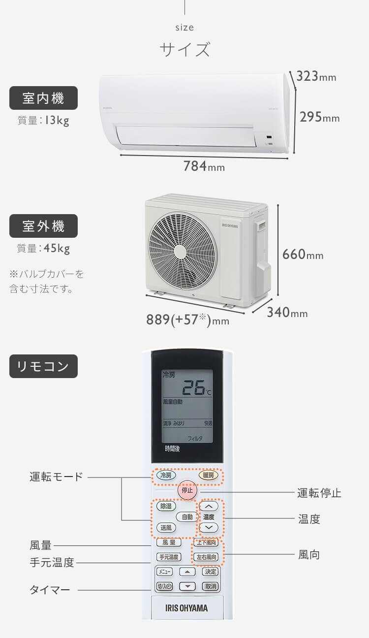 エアコン 18畳 節電 フィルター自動清掃 5.6kw 200V対応 IAF-5607M【代引き不可】9