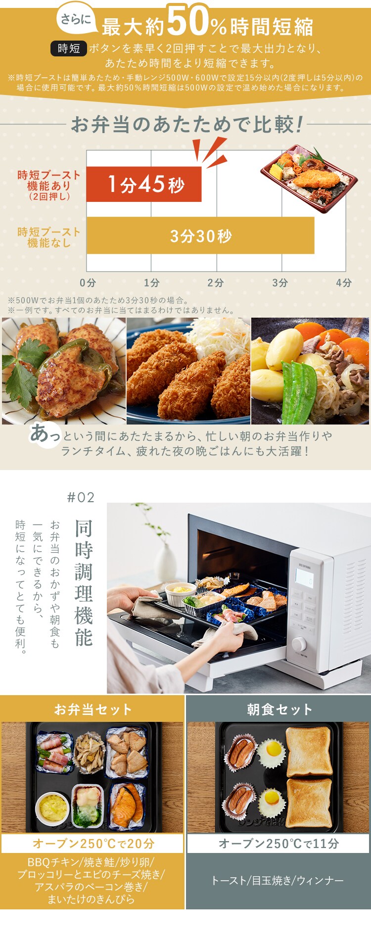 スチームオーブンレンジ 24L 角皿式 PMO-F2404-B 自動メニュー26種類 時短ブースト ブラック1