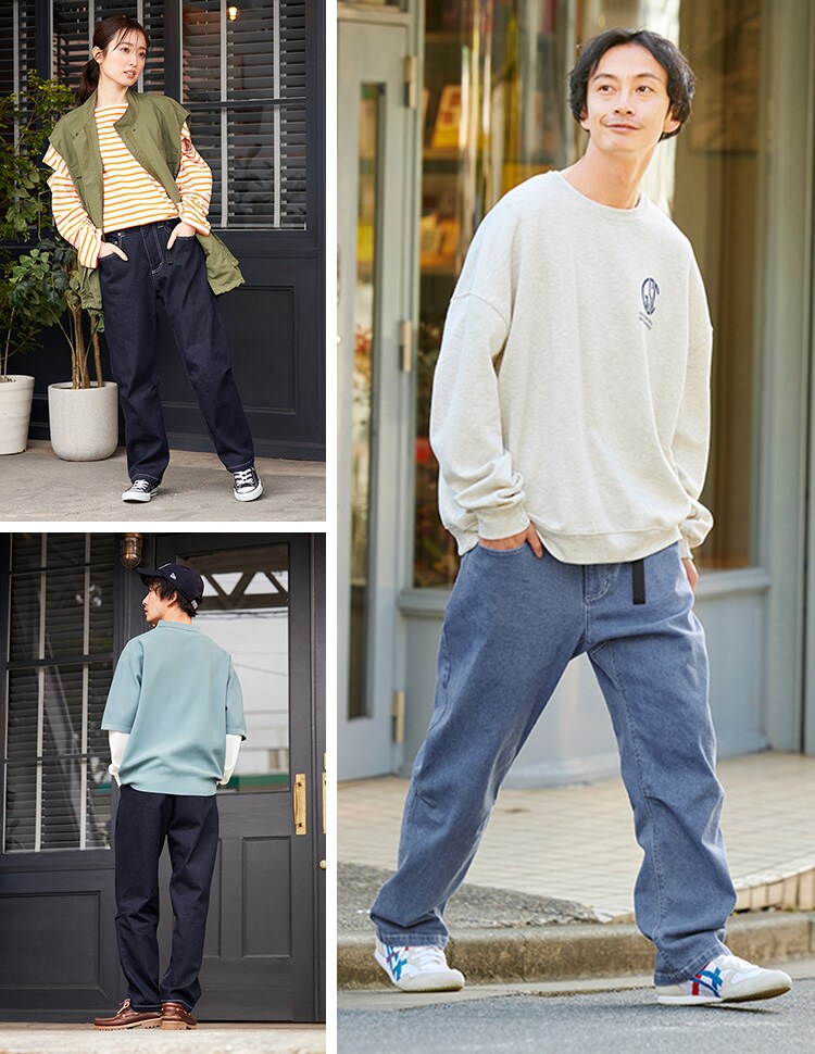 デニムクライミングパンツ FC23100-IB3L インディゴブルー 3Lサイズ5