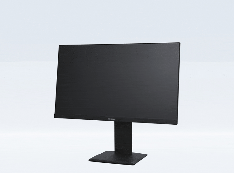 液晶ディスプレイ 23.8インチ ピボット機能付き LUCA DT-EF233P-B2