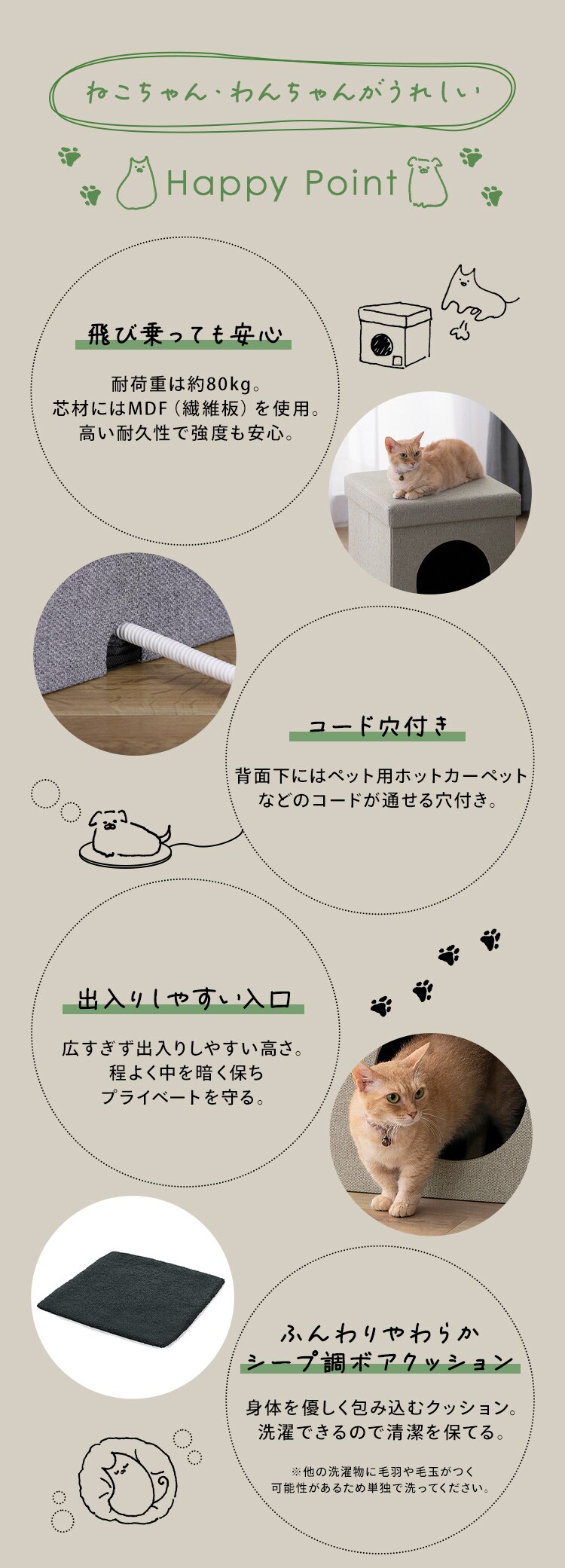 RMペットハウス RFM-HSN40 グレー1