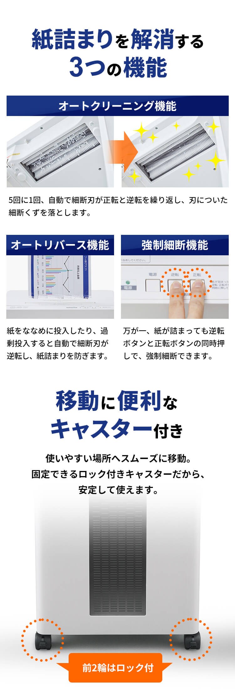 オフィスシュレッダー OF15M 7