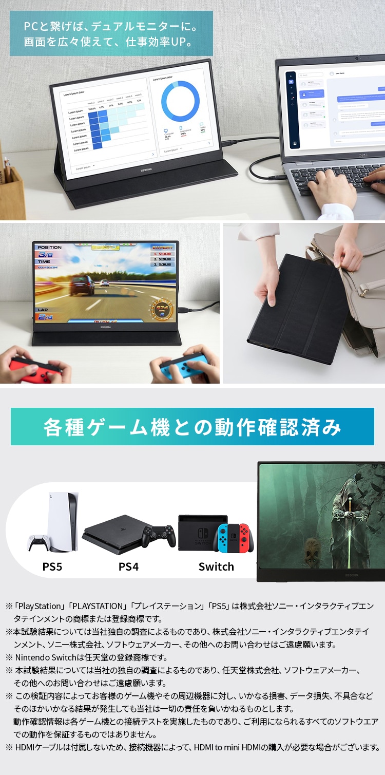 LUCA パーソナルモニター