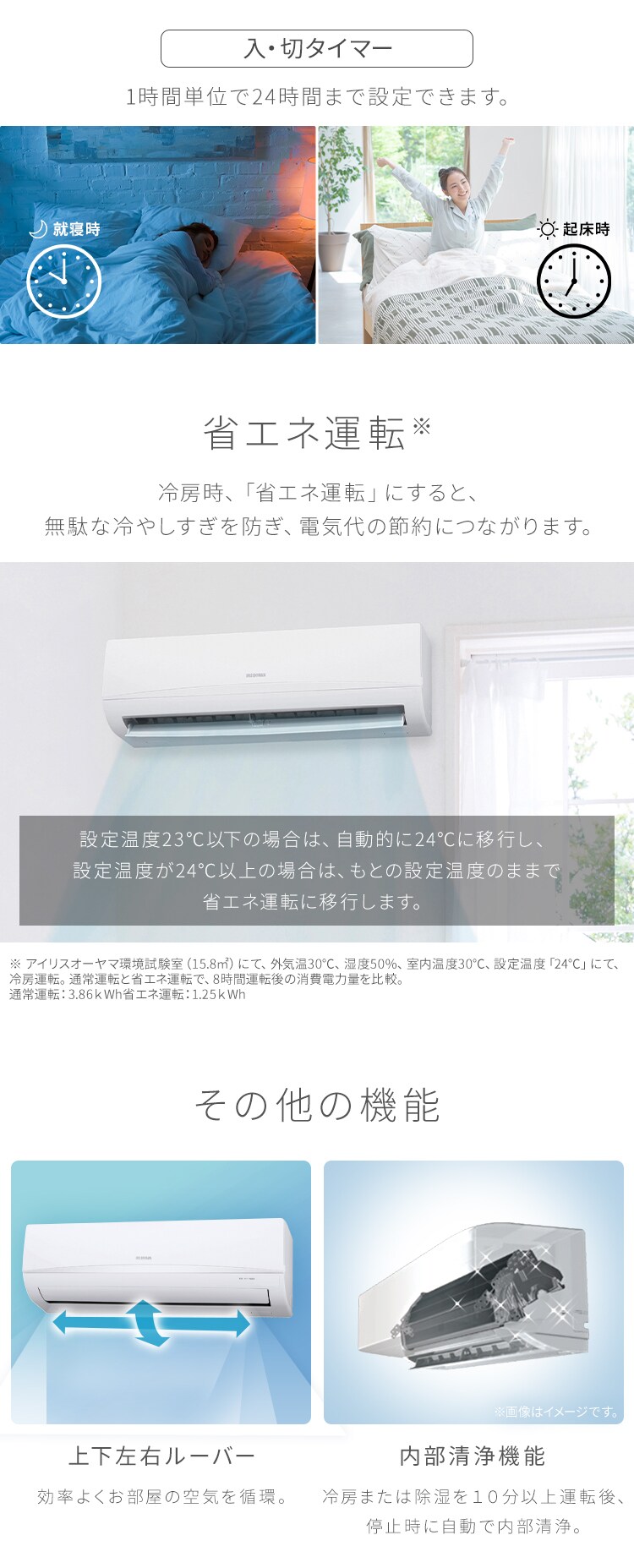 エアコン 6畳 2.2kw 100V対応【代引き不可】1