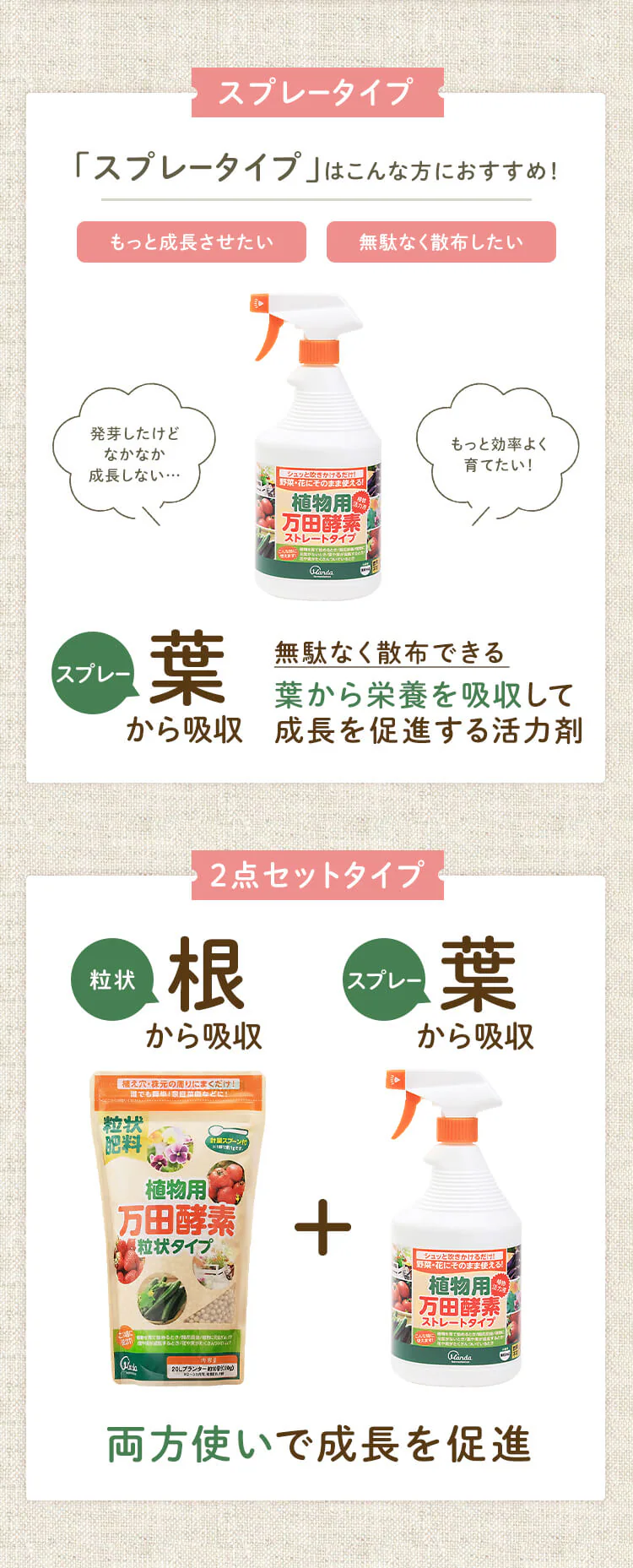 植物用万田酵素ストレートタイプ(900cc)【単品・2個セット】2