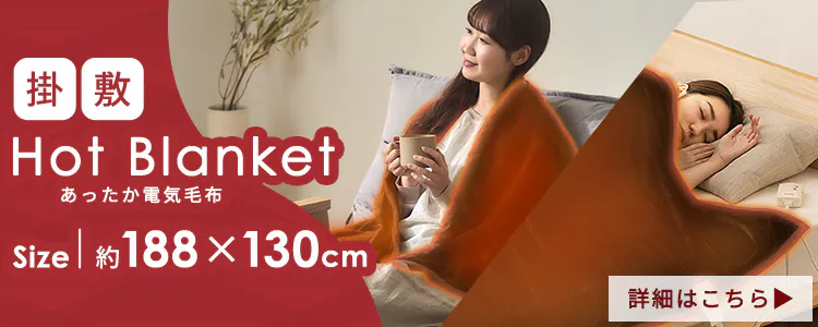 【10%OFFクーポン配布中!!】 電気毛布 敷き 80×140? EHB-FK1480B-LT ライトブラウン6