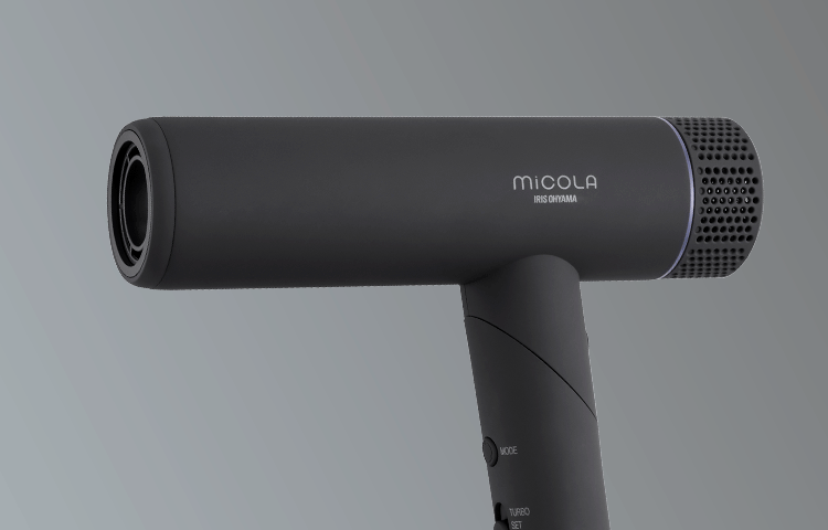 MiCOLA イオンドライヤー 折り畳み式 HDR-M401-H ダークグレー5