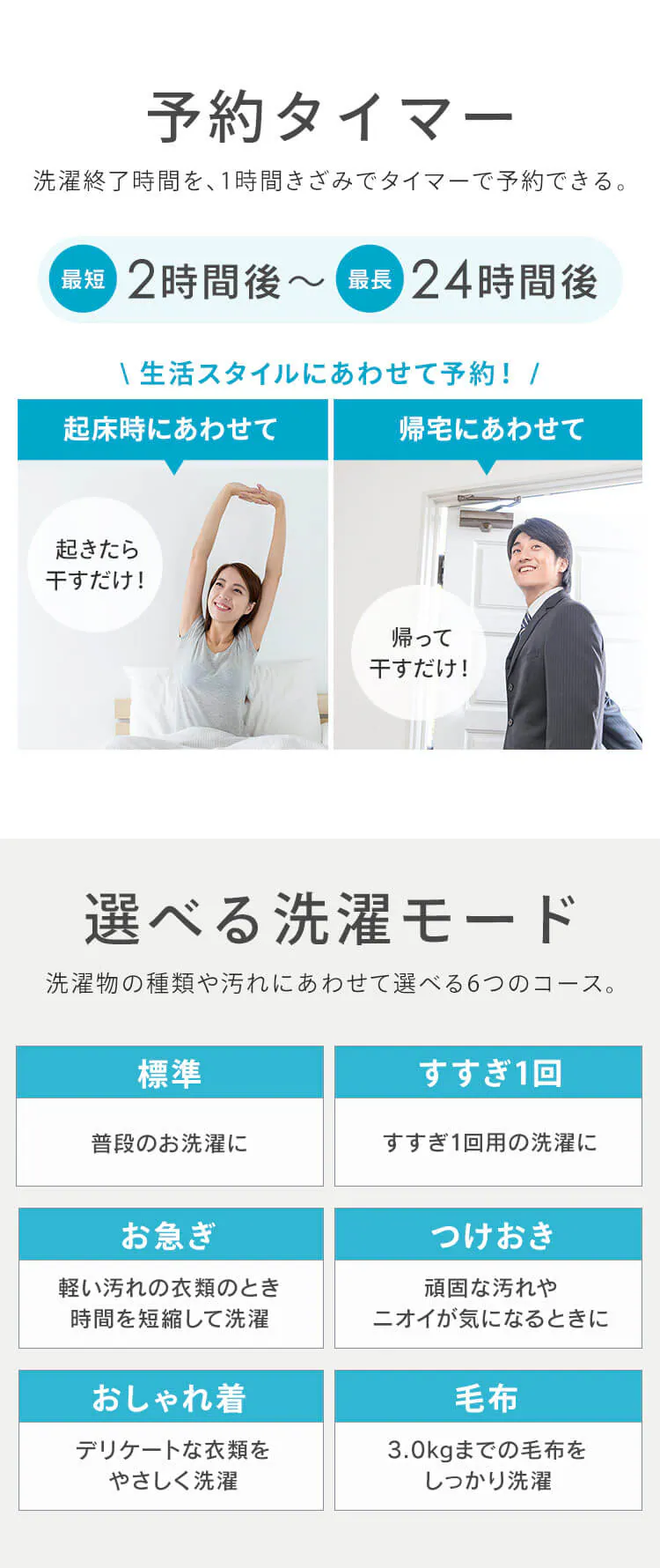 洗濯機 6kg ガチ落ち大水流洗浄 節水 ラクとれLOW設計 一人暮らし ITW-60A01 全2色6