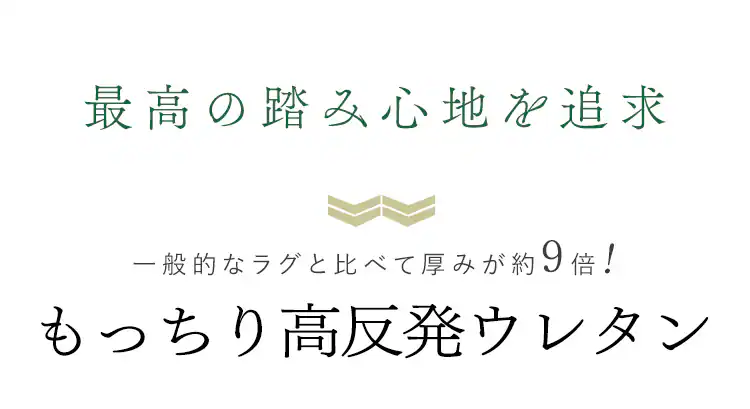 ラ・クッションラグ フレンチヘリンボーン 極厚 ACRFG-1824 ベージュ2